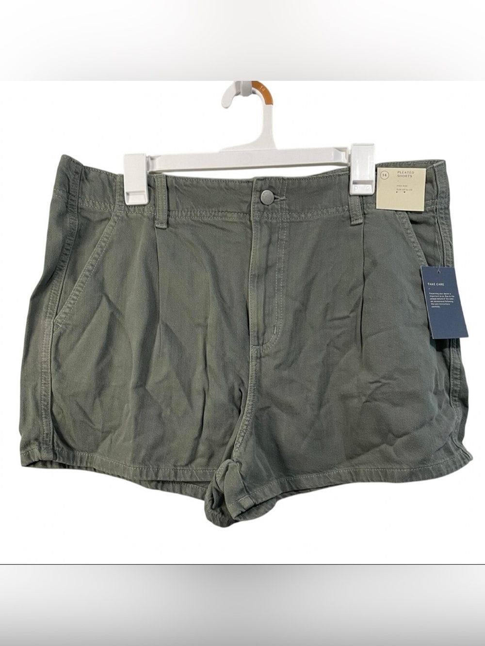 Universal Thread Olive Utility Cotton Shorts
